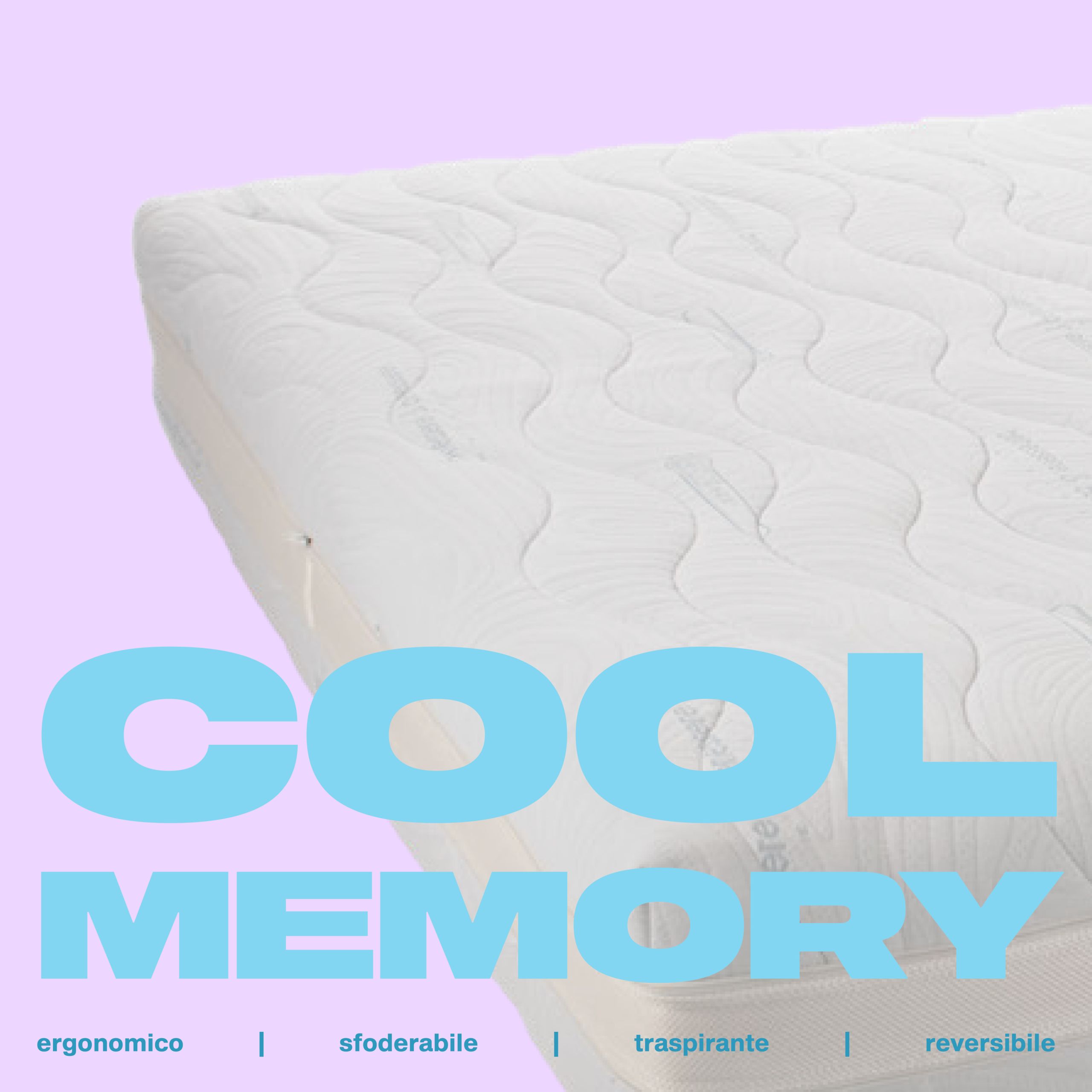 DOWNCOOL Materasso Topper 7,6 Cm In Memory Foam – Ultra Morbido E Traspirante Con Rete 3D – Antidolorifico Per Un Sonno Profondo - 2